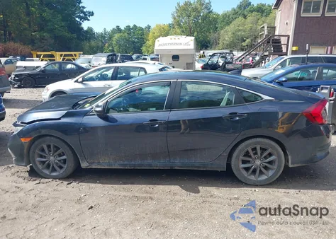 2021 Honda Civic Ex-L z USA, uszkodzony, nr VIN 19XFC1F77ME203430